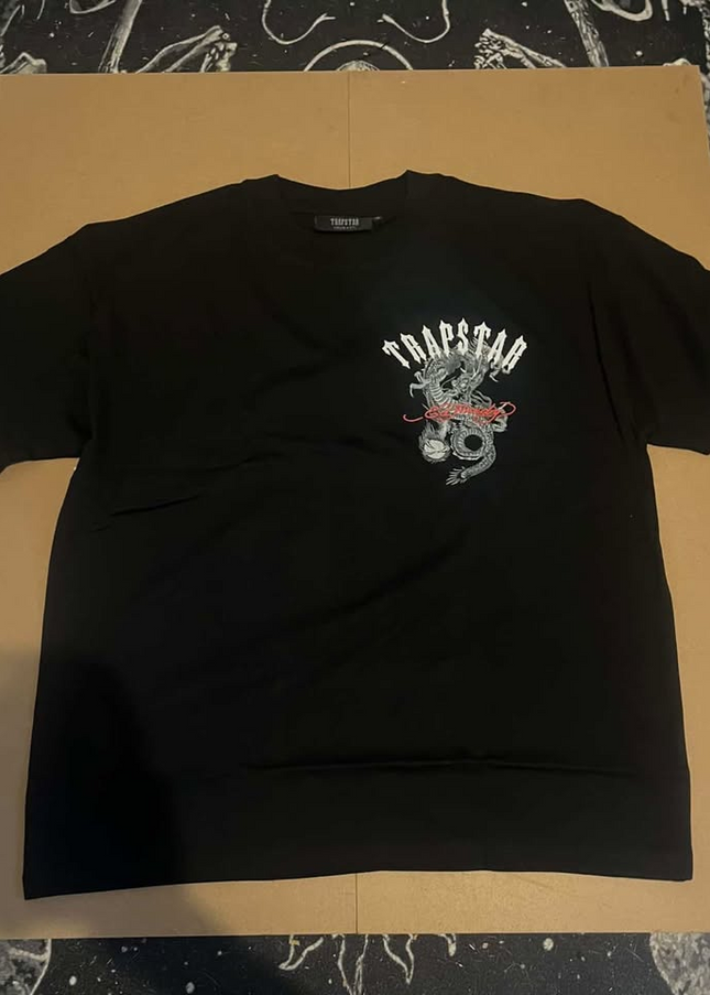 Ed hardy X Trapstar Black dragon Brand new authentic T-shirt - size Medium.