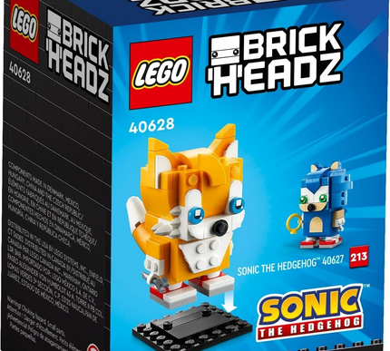 LEGO Tails 40628 Brickheadz Sonic the Hedgehog Miles Tails Prower Retired BNISB