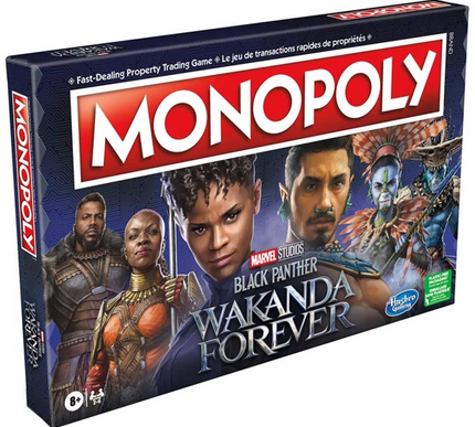 Black panther Wakanda for ever MARVEL Brand new sealed monopoly game board