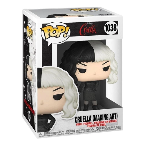 Disney Cruella Pop Funko Vinyl Figure Cruella(Making Art) 1038