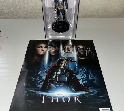 Hogun #58 Marvel Movie THOR Hand painted Eaglemoss figurine with magazine 