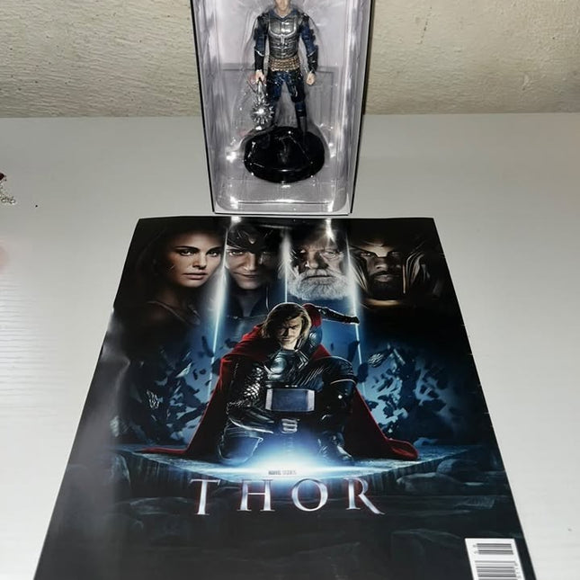 Hogun #58 Marvel Movie THOR Hand painted Eaglemoss figurine with magazine 
