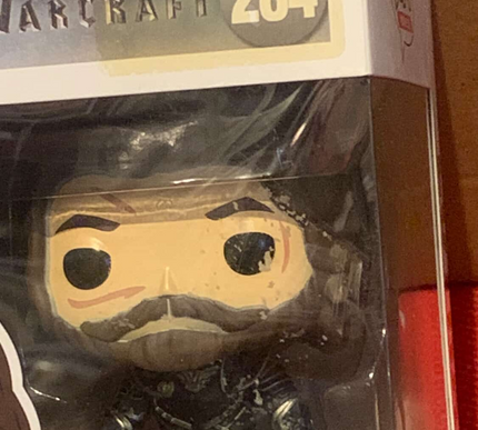 Lothar #284"MOVIES" Warcraft Funko Pop! Vinyl Figure (damaged)