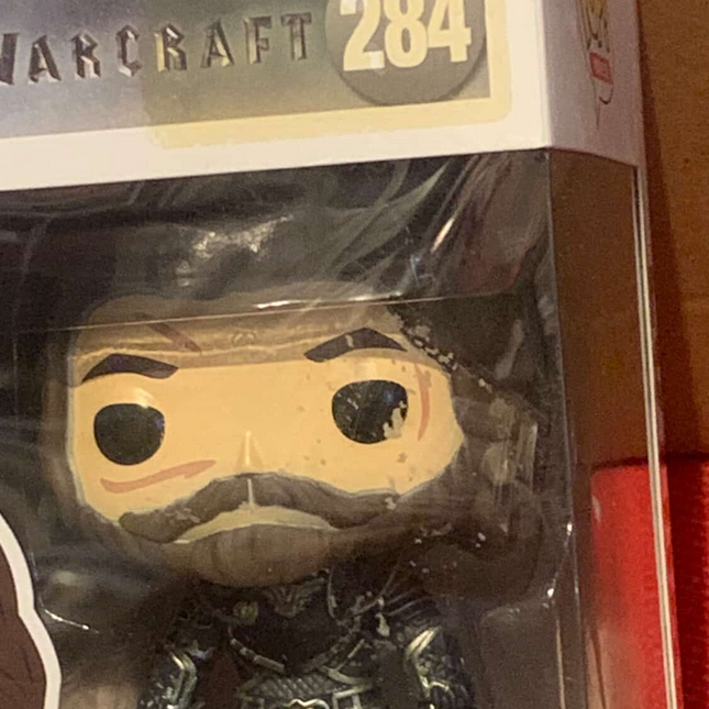 Lothar #284"MOVIES" Warcraft Funko Pop! Vinyl Figure (damaged)