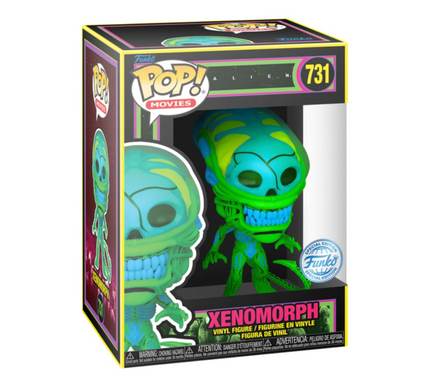 Xenomorph #731 Black light alien Funko Pop! vinyl