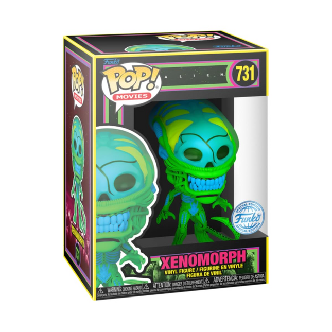 Xenomorph #731 Black light alien Funko Pop! vinyl