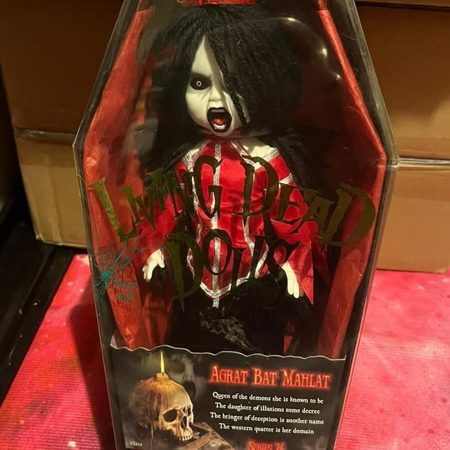 Living Dead Doll Agrat Bat Mahlat Series 24 opened 2012 Mezco Toyz
