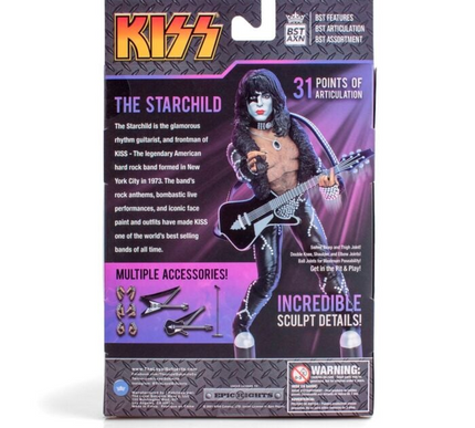 Kiss - The Starchild (Paul Stanley) BST AXN 5'' Action Figure
