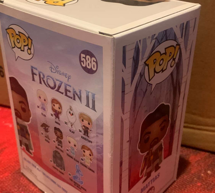 mattias #586 Frozen Disney Funko Pop! Vinyl Figure (damaged)