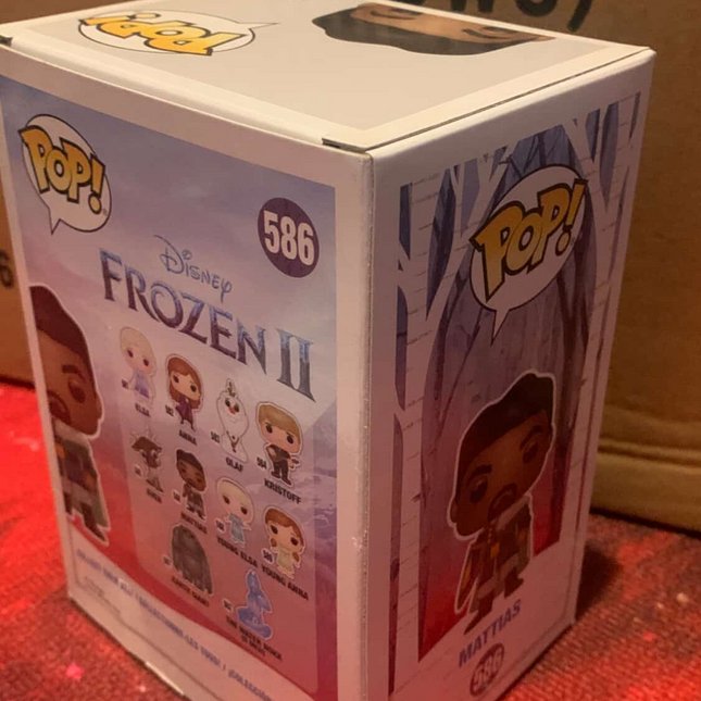 mattias #586 Frozen Disney Funko Pop! Vinyl Figure (damaged)