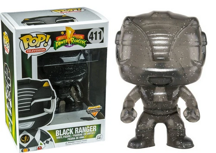Black ranger #411 Power Rangers Funko Pop! vinyl (damaged)