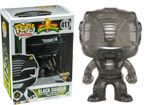 Black ranger #411 Power Rangers Funko Pop! vinyl (damaged)
