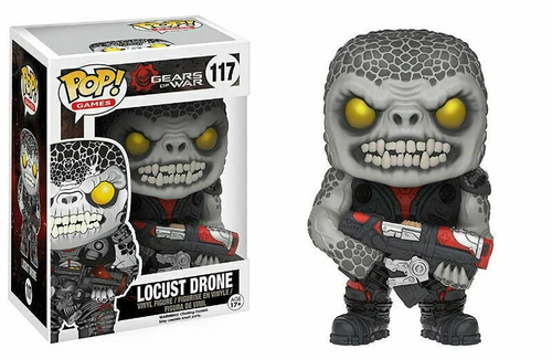 Locust Drone #117 GEARS OF WAR "GAMES" Funko Pop! Vinyl Figure (damaged)