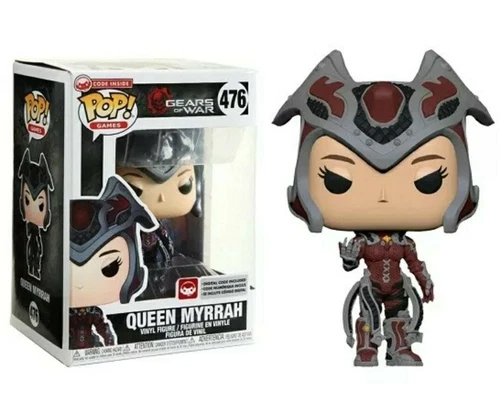 Queen myrrah #476 GEARS OF WAR "GAMES" Funko Pop! Vinyl Figure (damaged)