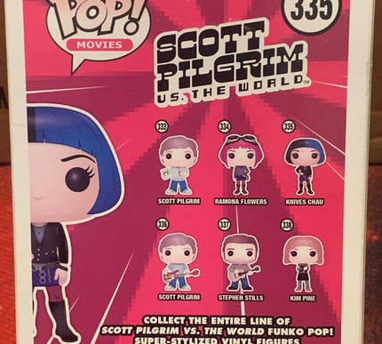 Knives Chau #355 Scott Pilgrim Vs the world "MOVIES" Funko Pop! Vinyl Figure