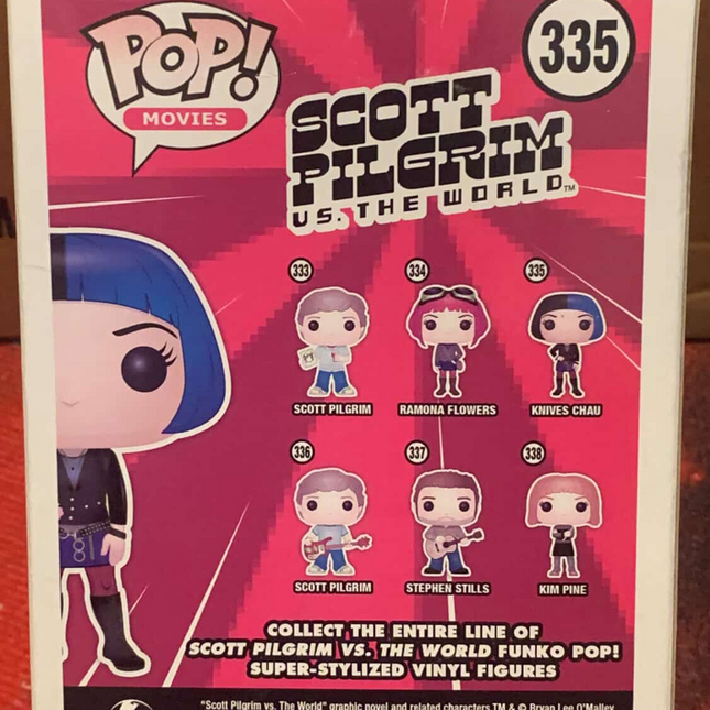 Knives Chau #355 Scott Pilgrim Vs the world "MOVIES" Funko Pop! Vinyl Figure