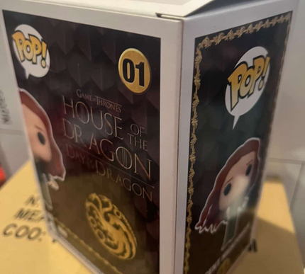 Alicent Hightower #01 Game Of Thrones Funko Pop! vinyl - 2017 (upside sticker)