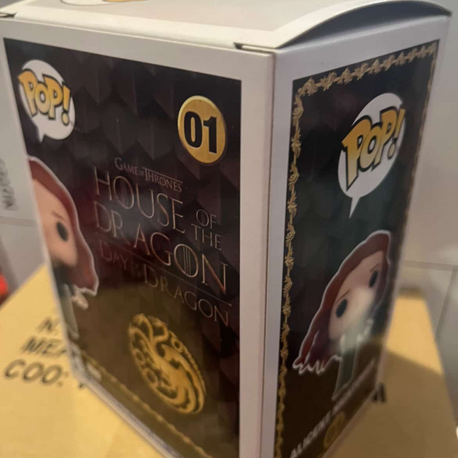 Alicent Hightower #01 Game Of Thrones Funko Pop! vinyl - 2017 (upside sticker)