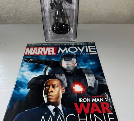 War machine #11 ironman Marvel Hand painted Eaglemoss figurine with magazine 