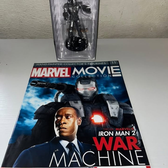 War machine #11 ironman Marvel Hand painted Eaglemoss figurine with magazine 