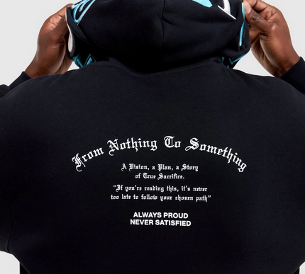 Hoodrich Heat V3 Full Zip Hoodie Large Blue