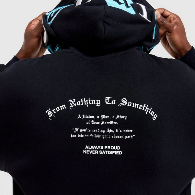 Hoodrich Heat V3 Full Zip Hoodie Large Blue