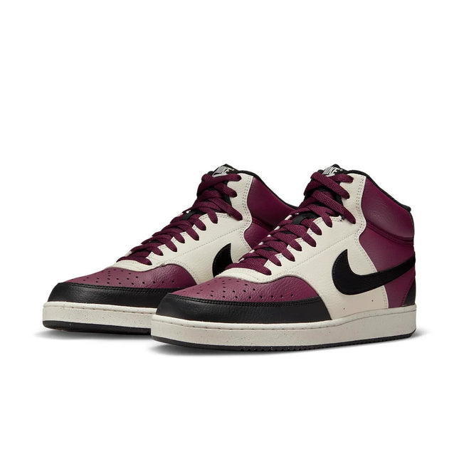 Nike Court Vision Next Nature Mid Dark Beetroot Size 9us Mens DN3577-600