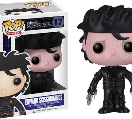 Edward Scissorhands Funko Pop 17 (2013) + free case