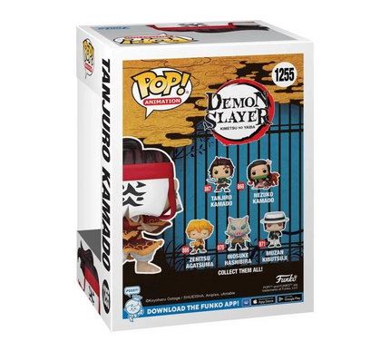Funko Pop! Vinyl: Demon Slayer:  Tanjuro Kamado #1255 + free case