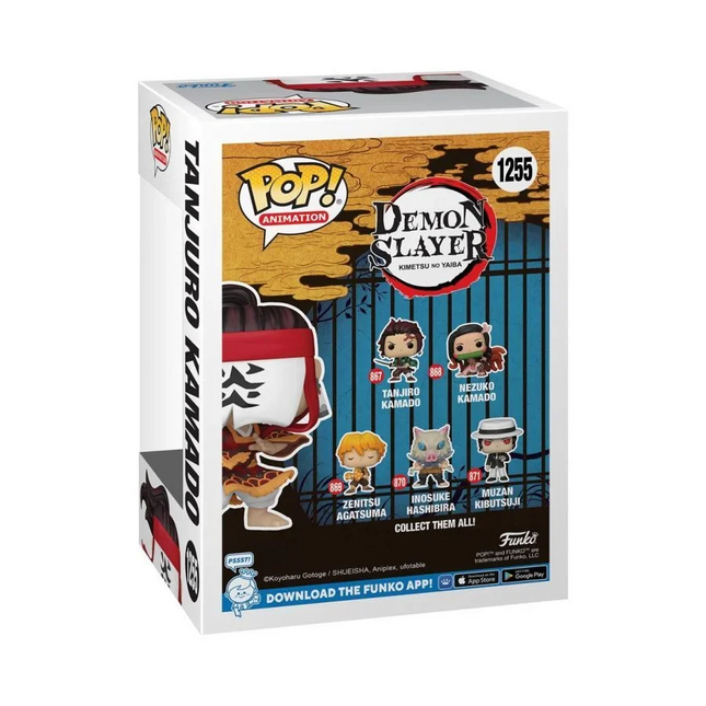 Funko Pop! Vinyl: Demon Slayer:  Tanjuro Kamado #1255 + free case