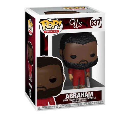 Jordan Peele's US Abraham Funko Pop Vinyl Figure #837 Horror Movie + free case