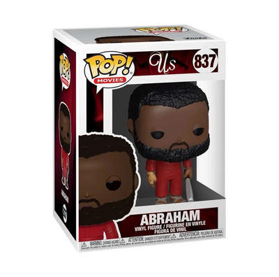 Jordan Peele's US Abraham Funko Pop Vinyl Figure #837 Horror Movie + free case