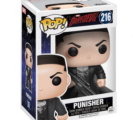 Punisher #216 Marvel Funko Pop! vinyl + free case