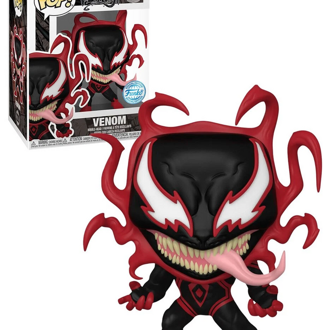 Venom #1220 spiderman Marvel Funko Pop! vinyl figurine + free case
