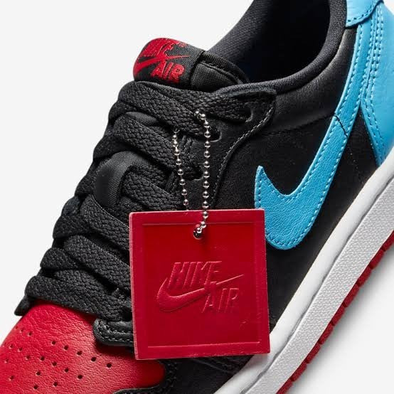 Jordan 1 Retro Low OG Red/Blue Size 8us womens CZ0775-046