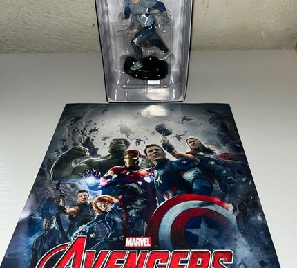Quicksilver #35 AGE OF ULTRON Hand painted Eaglemoss figurine with magazine 