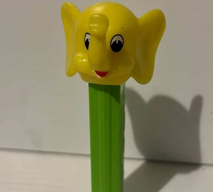 Zooky Zoo Yellow elephant vintage 1990's Pez