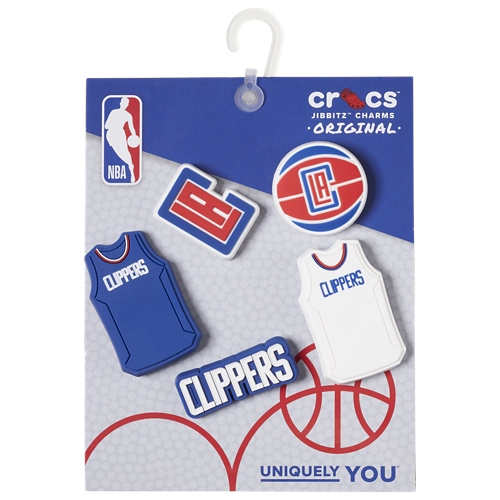 NEW Crocs Jibbitz Nba Los Angeles Clippers 5 Pack