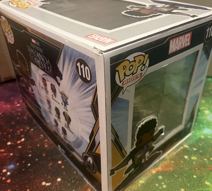 Black Panther: Wakanda Forever Shuri in Sunbird #110 Funko Pop! vinyl Rides 