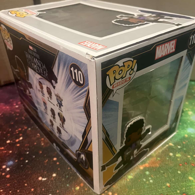 Black Panther: Wakanda Forever Shuri in Sunbird #110 Funko Pop! vinyl Rides 