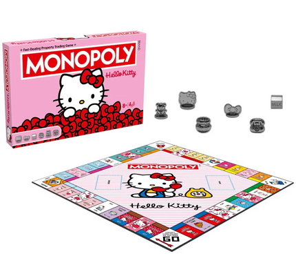 Hello Kitty Brand new sealed monopoly game board