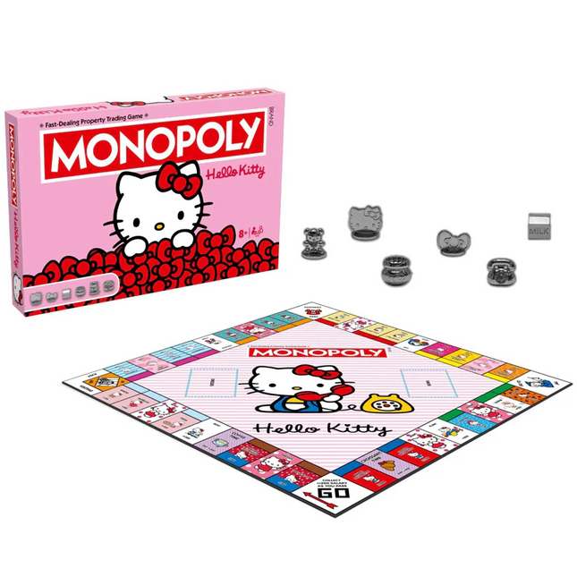 Hello Kitty Brand new sealed monopoly game board