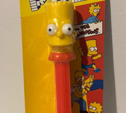 Simpsons Bart Vintage 1990's Pez sealed