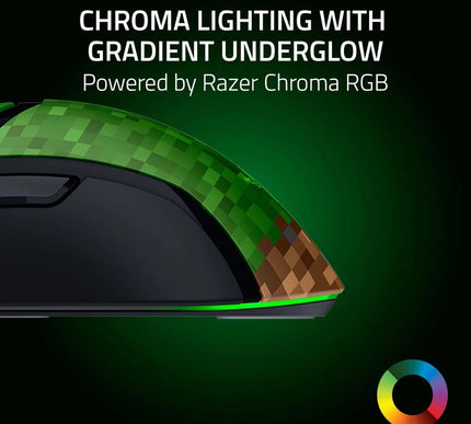 Razer Cobra Minecraft Edition - Lightweight Wired Gaming Mouse - 8500 DPI Sen...
