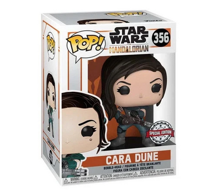 Star Wars Mandalorian Cara Dune SPECIAL EDITION #356 FUNKO POP VINYL