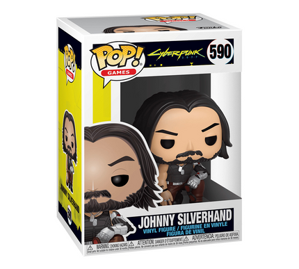 Johnny Silverhand #590 CYBERPUNK "GAMES" Funko Pop! Vinyl Figure 