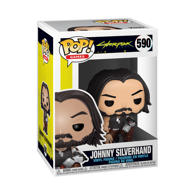Johnny Silverhand #590 CYBERPUNK "GAMES" Funko Pop! Vinyl Figure 