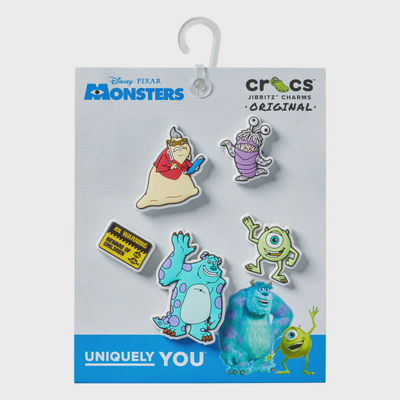 Crocs Disney Pixar Monsters Inc Jibbitz Shoe Charms - Multi (5 Pack)
