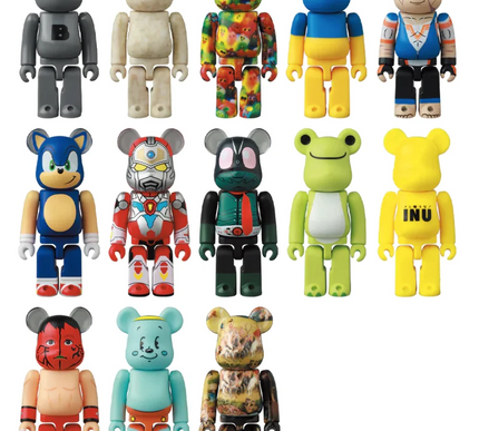 Medicom Toy 100% Bearbrick - Series 46 Be@rbrick Blind Box