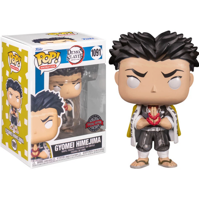 Demon Slayer Gyomei Himejima Exclusive Pop! Vinyl Figure #1091 + free case